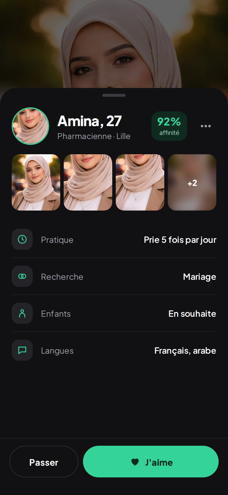 Profil ZemZem : photos, pratique et projet de mariage